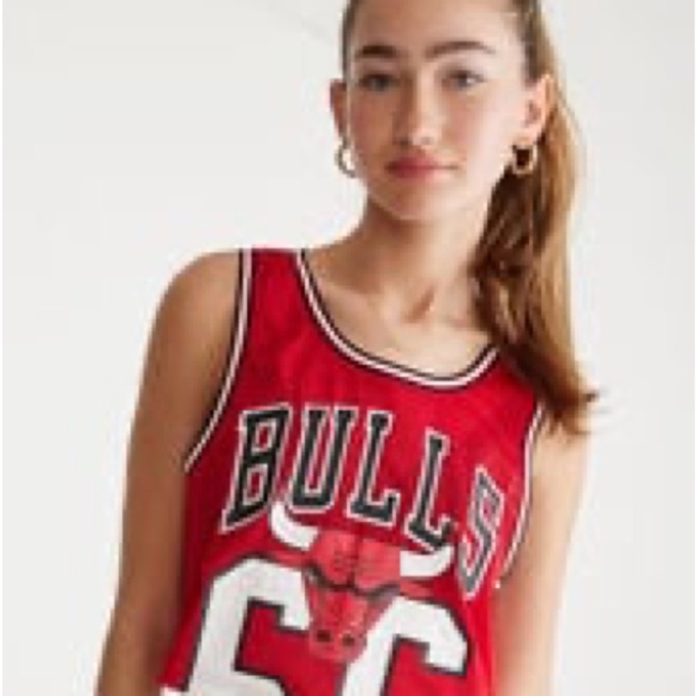 Chicago Bulls Cropped Game Day Tank